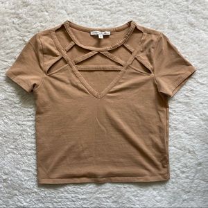 Express Cropped T shirt
